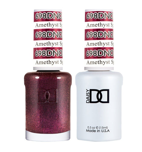 DND Duo Gel & Lacquer Amethyst Sparkles #698-Beauty Zone Nail Supply
