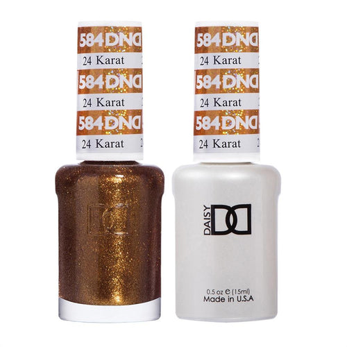 DND Duo Gel & Lacquer 24 Karat #584-Beauty Zone Nail Supply